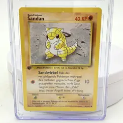 Pokemon Sandshrew 62/102 Base Set 1st Edition German 1999 CGC Mint 9.5 Card - Image 4