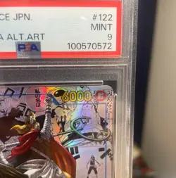 PSA 9 Sogeking OP03-122 Manga Alt Art Comic Parallel Japanese One Piece Card JP - Image 3