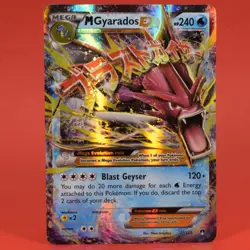 Pokemon TCG English Card XY Breakpoint Shining M Gyarados EX 27/122 Holo - Image 1