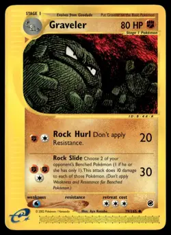 Graveler 079/165 Expedition Pokemon Card WoTC E-Reader - Image 1