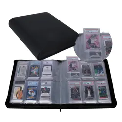 Graded Card Binder - Holds 72 PSA Slabs 6 Pocket Slab Binder for PSA CGC CSG ... - Image 1