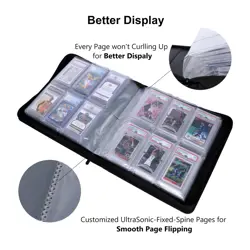 Graded Card Binder - Holds 72 PSA Slabs 6 Pocket Slab Binder for PSA CGC CSG ... - Image 4