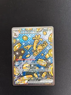Pokemon Gholdengo EX TCG Prismatic Evolutions Card 164/131 NM Condition - Image 1
