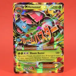 Pokemon TCG English Card Generations 2/83 M Venusaur EX Holo - Image 1