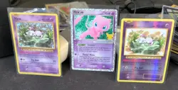 Pokemon Cards TCG Mew 3 Card Lot Promo & 25th All Holo - Image 1