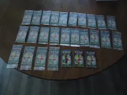 27 X SEALED LOT OF General Mills Pokemon Cereal 3-Card Booster Packs VERY RARE - Image 1