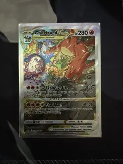 Charizard VSTAR SWSH262 Full Art Holo Promo Card Near Mint Condition - Image 1
