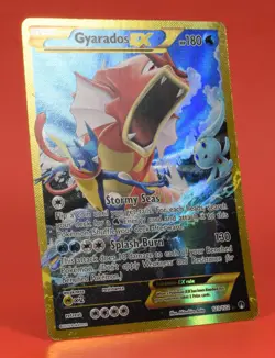 Pokemon TCG English Card Breakpoint Shining Gyarados EX 123/122 Full Art Holo - Image 3