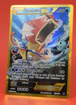 Pokemon TCG English Card Breakpoint Shining Gyarados EX 123/122 Full Art Holo - Image 4