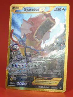 Pokemon TCG English Card Breakpoint Shining Gyarados EX 123/122 Full Art Holo - Image 5
