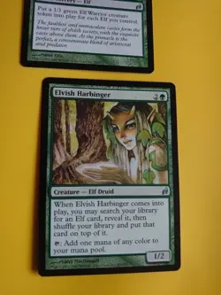 Elvish Promenade & Elvish Harbinger MTG 2 Card. Lorwyn. - Image 5