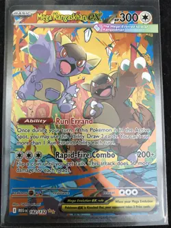 Mega Kangaskhan EX 182/132 Mega Evolution SIR English Pokemon Card Near Mint - Image 1