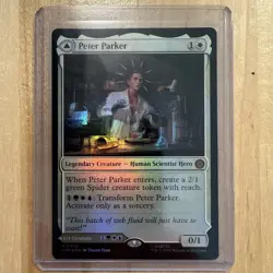 Peter Parker / Amazing Spider Man - Foil - Marvel's SPM MTG - NM/M - Image 1