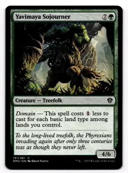 2022 MTG Yavimaya Sojourner Common Dominaria United #191 - Image 1