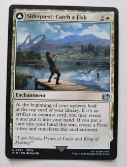 MTG - Final Fantasy: Sidequest: Catch A Fish (0031) - Uncommon - Near Mint - Image 1
