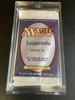 ***Sealed Italian Legends Booster Pack*** MTG Legends Magic Kid Icarus - Image 1