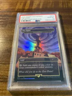 MTG✨THE SPIRE (Command Tower) Borderless/Ext Art FOIL✨SLD PSA 10 MINT RARE Land - Image 5