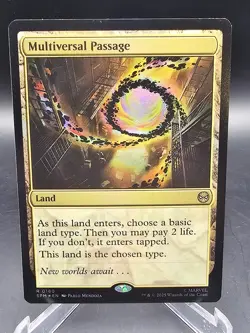 🌈 MTG Multiversal Passage - FOIL - Marvel's Spider-Man - NM/M - Image 1