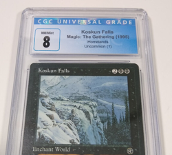 Koskun Falls Homelands CGC 8 Graded MTG Magic The Gathering 1995 NM/Mint Vintage - Image 2
