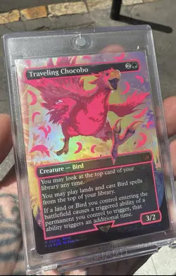 MTG Pink Traveling Chocobo 0551 - Image 1