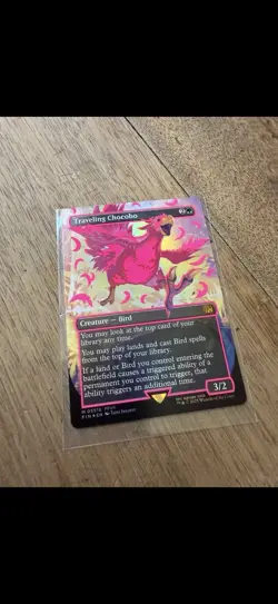 MTG Pink Traveling Chocobo 0551 - Image 3