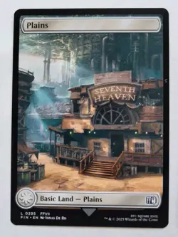 MTG - Final Fantasy: Plains (0295) - Land - Near Mint - Image 1