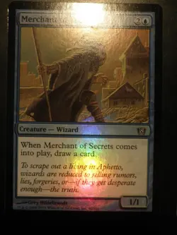 mtg magic Merchant of Secrets FOIL ENGLISH 8 e th edition marchand de secrets - Image 1