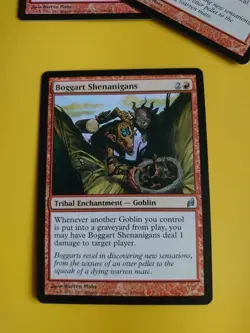 Boggart Shenanigans. Goblin Enchantment MTG Card. Lorwyn. - Image 1