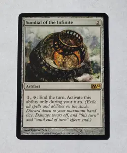 SUNDIAL OF THE INFINITE - CORE SET 2012 - NM - MTG MAGIC THE GATHERING - Image 1