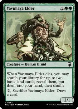 Yavimaya Elder 254 MTG Commander M3C Common NP - Image 1