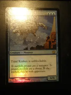 mtg magic tidal kraken des marees FOIL ENGLISH 8 e th edition - Image 1