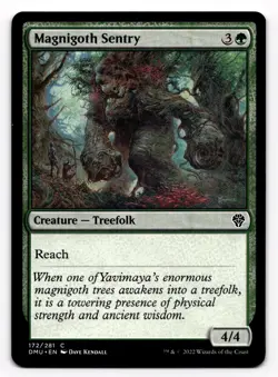 MTG Magnigoth Sentry Dominaria United 172/281 Regular Common - Image 1