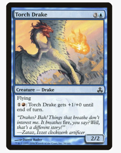 Torch Drake - Guildpact (GPT) (x4) PLAYSET MtG - Image 1