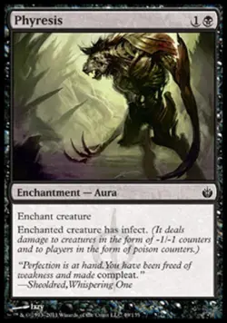 Phyresis - Medium Play MTG Mirrodin Besieged - Image 1