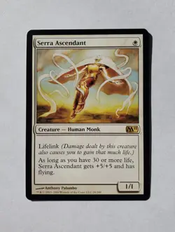 SERRA ASCENDANT - 2011 CORE SET - NM - MTG MAGIC THE GATHERING - Image 1