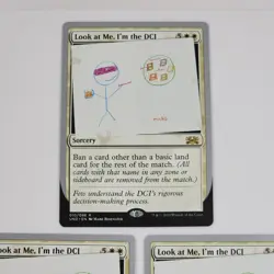 x3 Look at Me, I'm The DCI Unsanctioned MTG Magic The Gathering Card Lot Rare - Image 2