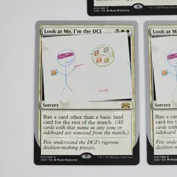 x3 Look at Me, I'm The DCI Unsanctioned MTG Magic The Gathering Card Lot Rare - Image 3