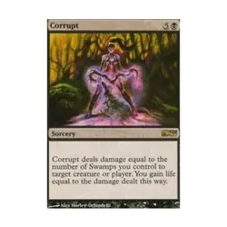 WOTC MtG Media Promos Corrupt (P) NM - Image 1