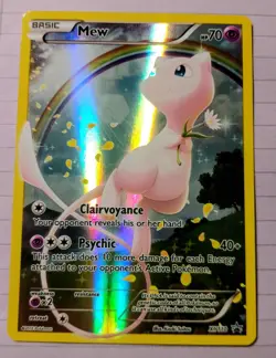 2016 Pokemon XY Promo Mythical Collection Mew XY110 Full Art Promo Pokemon Card - Image 1