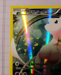 2016 Pokemon XY Promo Mythical Collection Mew XY110 Full Art Promo Pokemon Card - Image 2