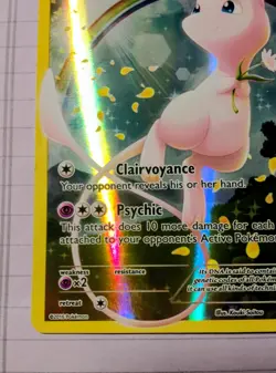 2016 Pokemon XY Promo Mythical Collection Mew XY110 Full Art Promo Pokemon Card - Image 3