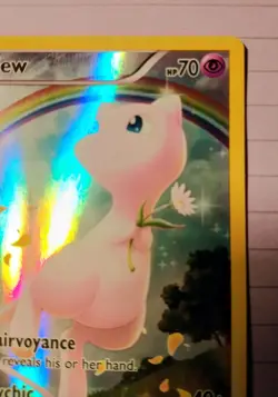 2016 Pokemon XY Promo Mythical Collection Mew XY110 Full Art Promo Pokemon Card - Image 4