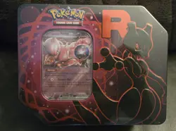 Pokemon Team Rocket MewTwo Tin New Sealed Destined Rivals - NEW / SEALED - Image 1