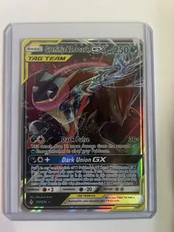 GRENINJA & ZOROARK GX 2019 Pokemon Unbroken Bonds Tag Team #107/214 Ultra Rare - Image 1