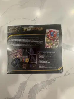 Pokemon TCG Mega Evolution Pokemon Center ETB Lucario - SEALED, IN HAND - Image 3