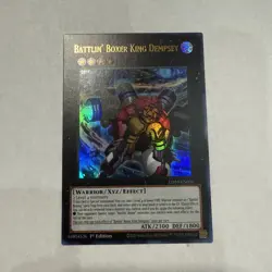 Battlin' Boxer King Dempsey - Ultra Rare 1st Edition LD10-EN036 - NM - YuGiOh - Image 1