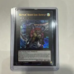 Battlin' Boxer King Dempsey - Ultra Rare 1st Edition LD10-EN036 - NM - YuGiOh - Image 3