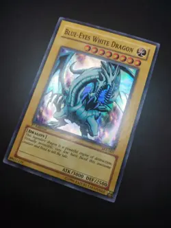 YUGIOH 2004 | BLUE-EYES WHITE DRAGON | SKE-001 | 1ST EDT | EXCELLENT - NM - Image 3