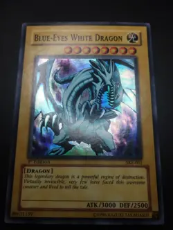 YUGIOH 2004 | BLUE-EYES WHITE DRAGON | SKE-001 | 1ST EDT | EXCELLENT - NM - Image 5