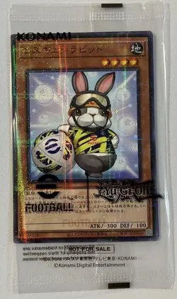 Yugioh NEYMAR JR Token Rescue Rabbit eFootball 30th Promo Pack Sealed EFC1-JP001 - Image 1